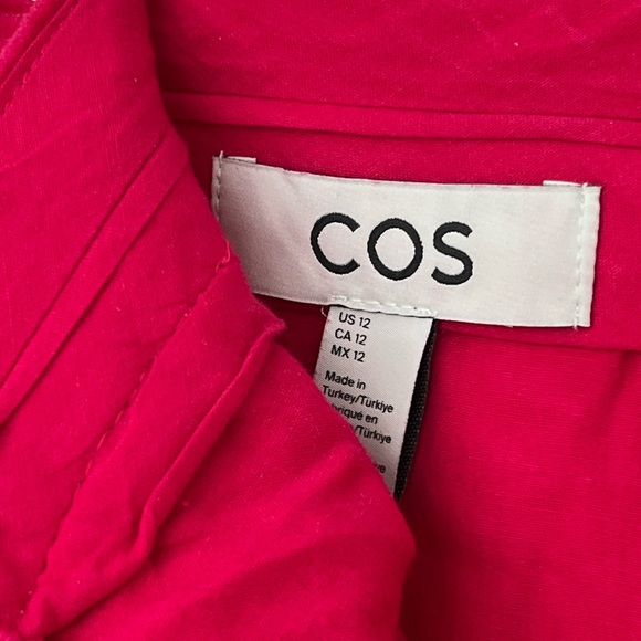 COS - hot pink corduroy pants - Picture 6 of 7